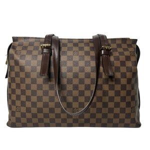 LOUIS VUITTON • DAMIER EBENE CHELSEA BAG W/ DUST BAG